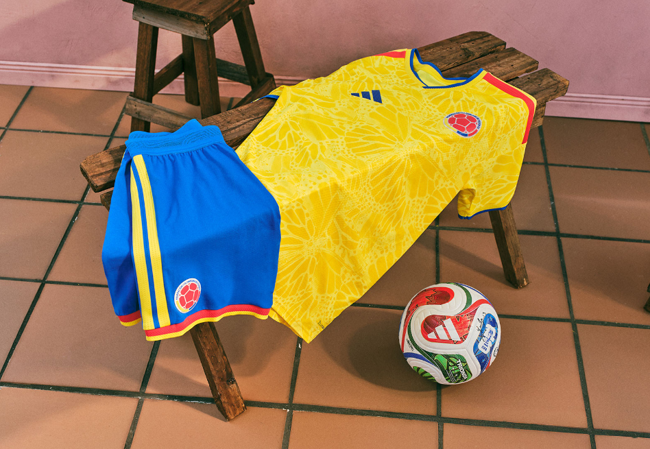 Los uniformes que usará Colombia en el Mundial