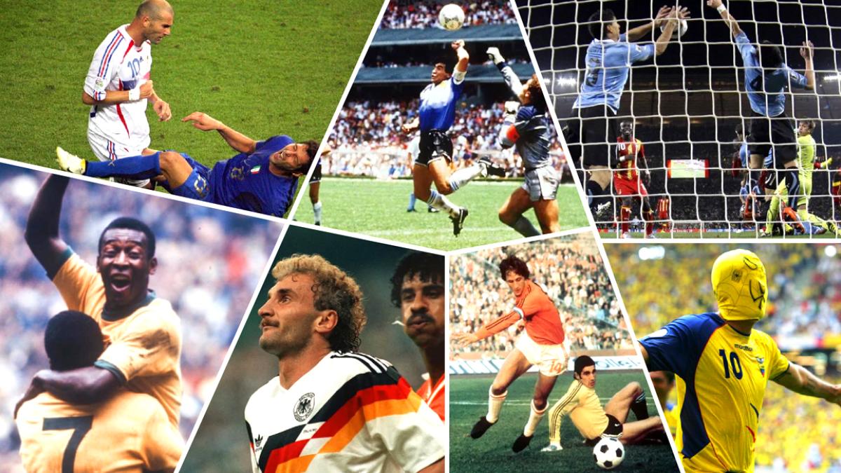 La historia de los mundiales