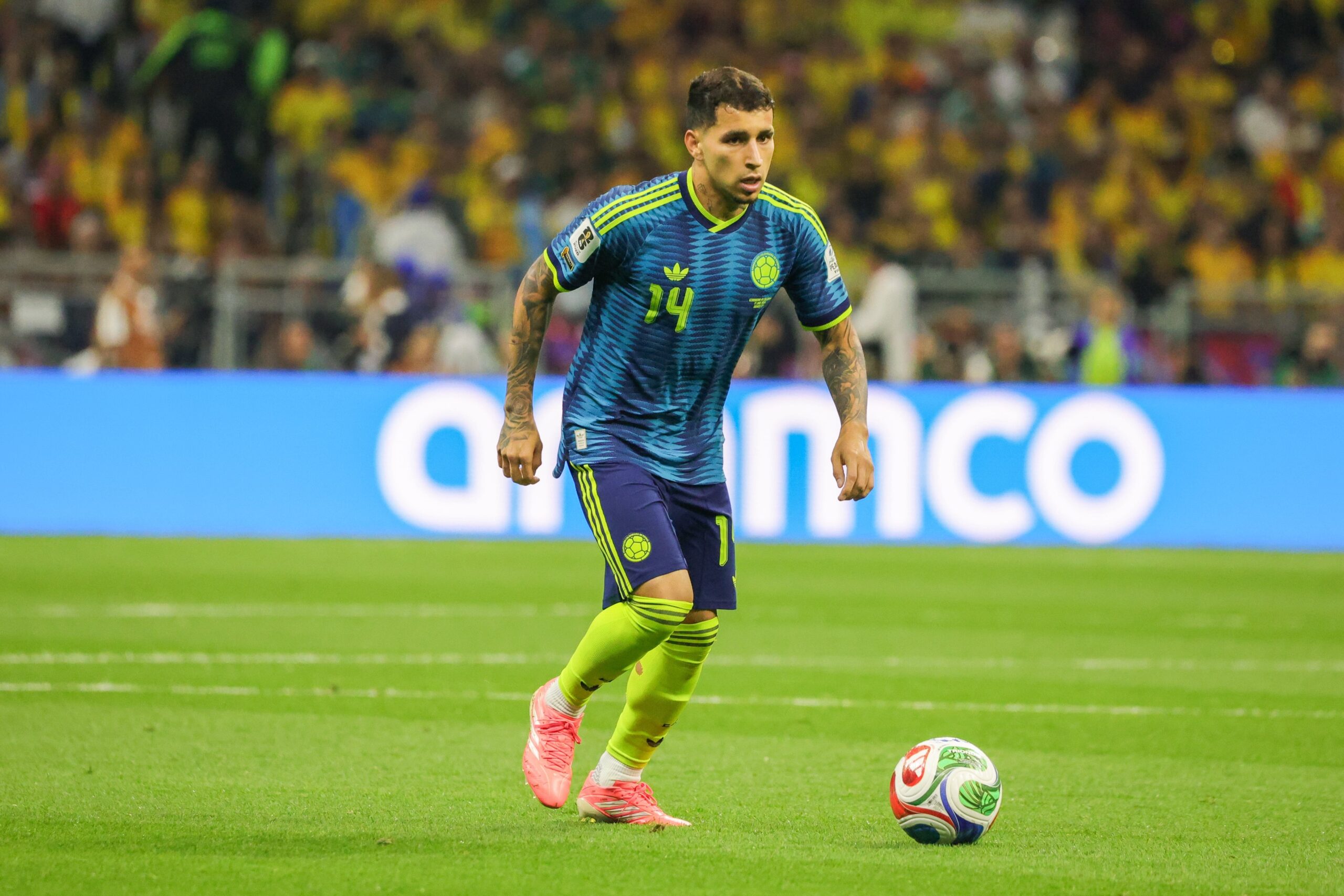Gustavo Puerta y un gran rendimiento ante Uzbekistán