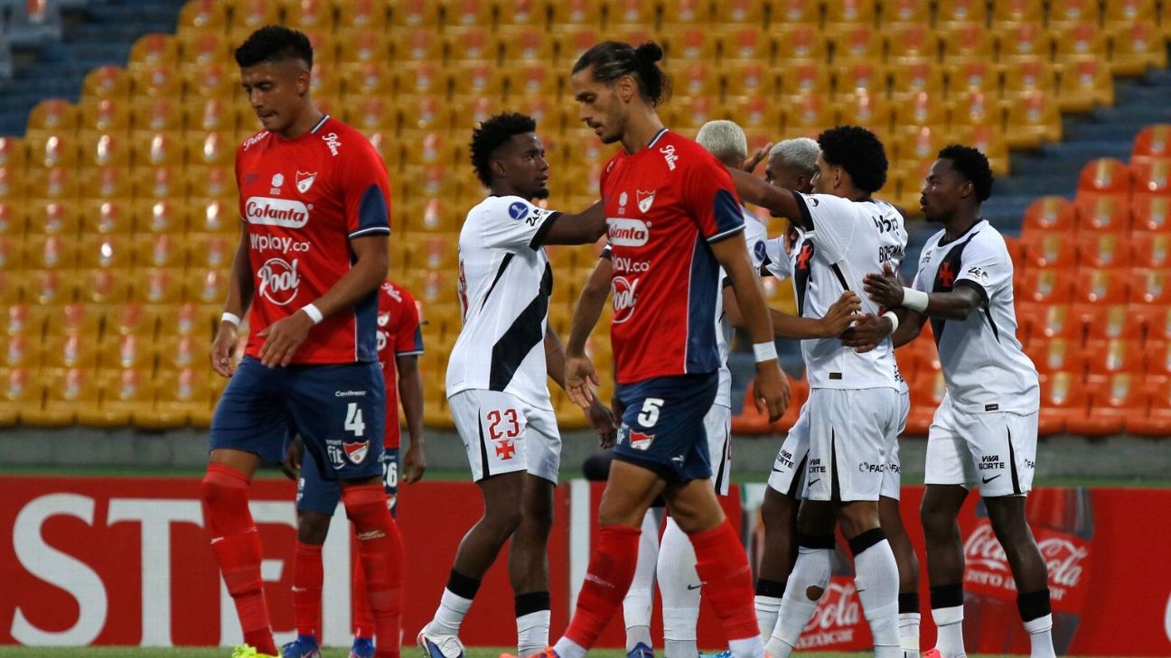 Medellín empató con Vasco por Sudamericana