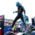 Russell resistió a Verstappen y ganó el GP de Azerbaiyán marcado por los accidentes